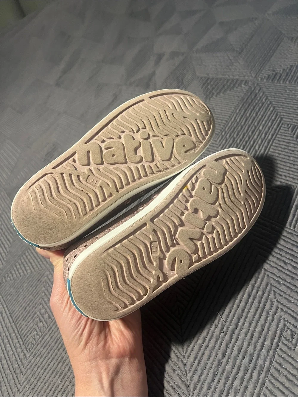 Native Glitter Jefferson Slip-On Sandals (1)